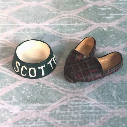 Rare vtg waterford - waterford, scottie