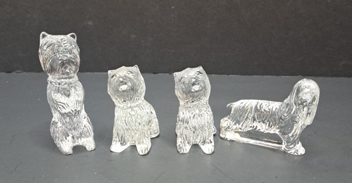 Waterford crystal piece - 4, dog
